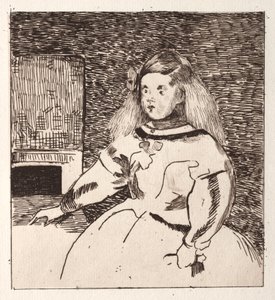 Linfante Marguerite. de Édouard Manet