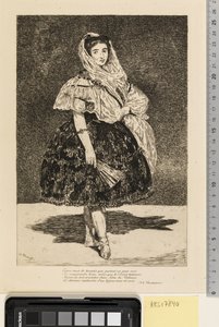 Lola de Valência de Édouard Manet