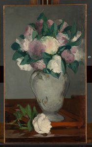 Peónias de Édouard Manet