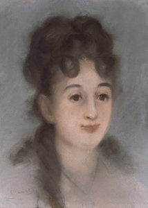 Retrato de Eva Gonzales de Édouard Manet