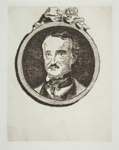 Retrato de Edgar Allan Poe, 1876. de Édouard Manet