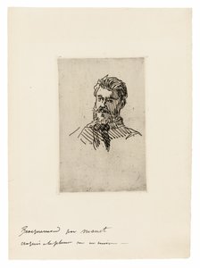 Retrato de Felix Bracquemond de Édouard Manet