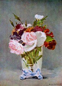 Ainda vida com flores, 1882. de Édouard Manet