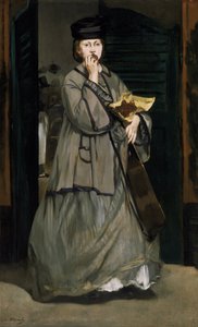 Cantora de rua de Édouard Manet