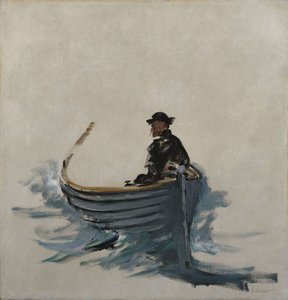 Estudo para a fuga de Rochefort, 1881 de Édouard Manet