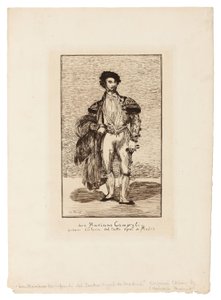O Bailarino (Don Mariano Camprubi) de Édouard Manet