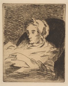O convalescente Suzanne Manet, 1879-81. de Édouard Manet