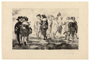 Os pequenos cavaleiros de Édouard Manet