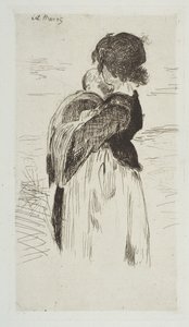 A menina, 1861-62. de Édouard Manet