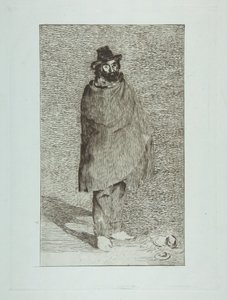 O Filósofo Le Philosophe, 1865-66. de Édouard Manet