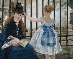 O caminho de ferro de Édouard Manet