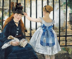 O caminho de ferro de Édouard Manet