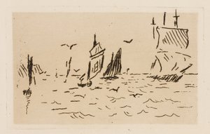 O Mar, chapa 7 de Le Fleuve de Édouard Manet