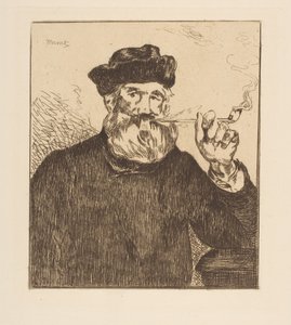 O fumante. de Édouard Manet