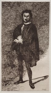 O ator trágico de Édouard Manet