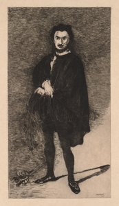 O ator trágico, 1866. de Édouard Manet