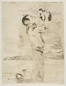 O bebedor de água, 1870-74. de Édouard Manet