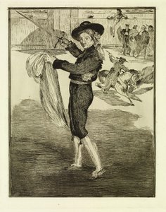 Victorine Meurent em traje de espada de Édouard Manet