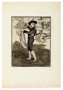 Victorine Meurent no Traje de uma "Espada" de Édouard Manet
