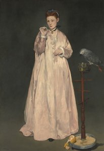 Jovem dama em 1866 de Édouard Manet