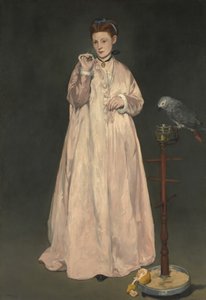 Jovem senhora em 1866, 1866. de Édouard Manet