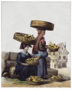 Comerciantes de cogumelos de Edouard Pingret