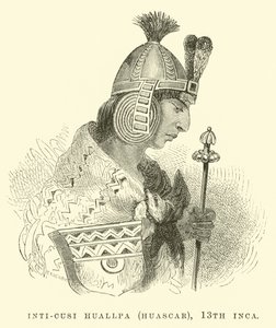 Você, Cusi Huallpa (Huascar), 13 Inca de Edouard Riou