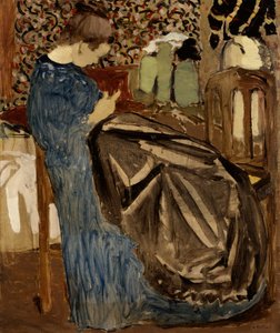 Uma costureira de Edouard Vuillard