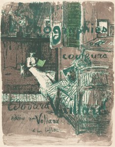 Capa do álbum "Paisagens e interiores" de Edouard Vuillard