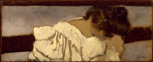O Nuque de Misia, 1897-1899. de Edouard Vuillard