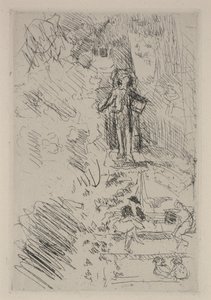 Pequenos Esboços na Praça de Edouard Vuillard