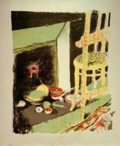 a lareira de Edouard Vuillard