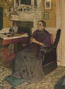Sra. Kapferer 1919, 1919, 1946 de Edouard Vuillard