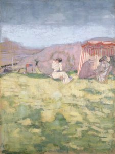Na praia de Edouard Vuillard