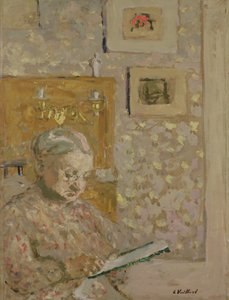 Retrato da Madame Vuillard, a Mãe dos Artistas, c.1910