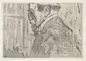 Retrato de Theo van Rysselberghe de Edouard Vuillard
