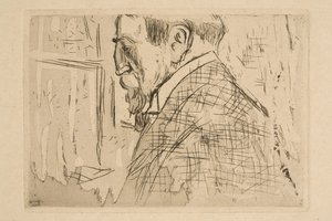 Retrato de Théo Van Rysselberghe de Edouard Vuillard
