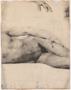 Reclinando Nu Masculino (verso) de Edouard Vuillard