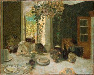 A sala de jantar, c.1900 de Edouard Vuillard