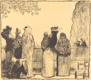 As Tulherias (Les Tuileries) de Edouard Vuillard