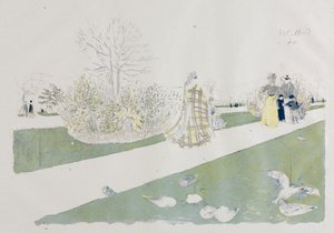 O Jardim das Tulherias de Edouard Vuillard