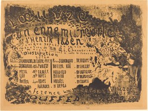 Um inimigo do povo de Edouard Vuillard