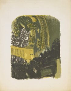Une Galerie Au Gymnase (litografia a cores) de Edouard Vuillard