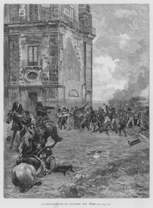 A Revolução de Palermo em 1820 (gravura)