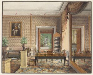 O estudo do Príncipe Carlos da Prússia de Eduard Gaertner