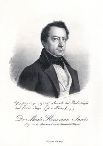 Retrato de Moritz Hermann von Jacobi 1801-1874, 1837. de Eduard Hau
