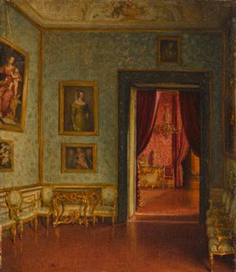 Palácio Colonna. Vista para a Sala do Trono. de Eduard Heuss