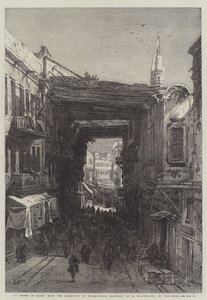 Uma rua no Cairo