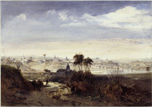 Vista de São Paulo de Eduard Hildebrandt