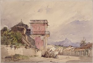 Chafariz da Rua do Conde, Rio de Janeiro de Eduard Hildebrandt